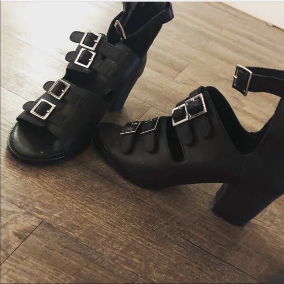 Also black shoemint sandal stappy heels - Picture 2 of 4